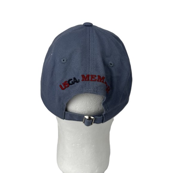 2010 US Open Pebble Beach Golf Club Adjustable Strapback Golf Hat USGA Member - Picture 4 of 7